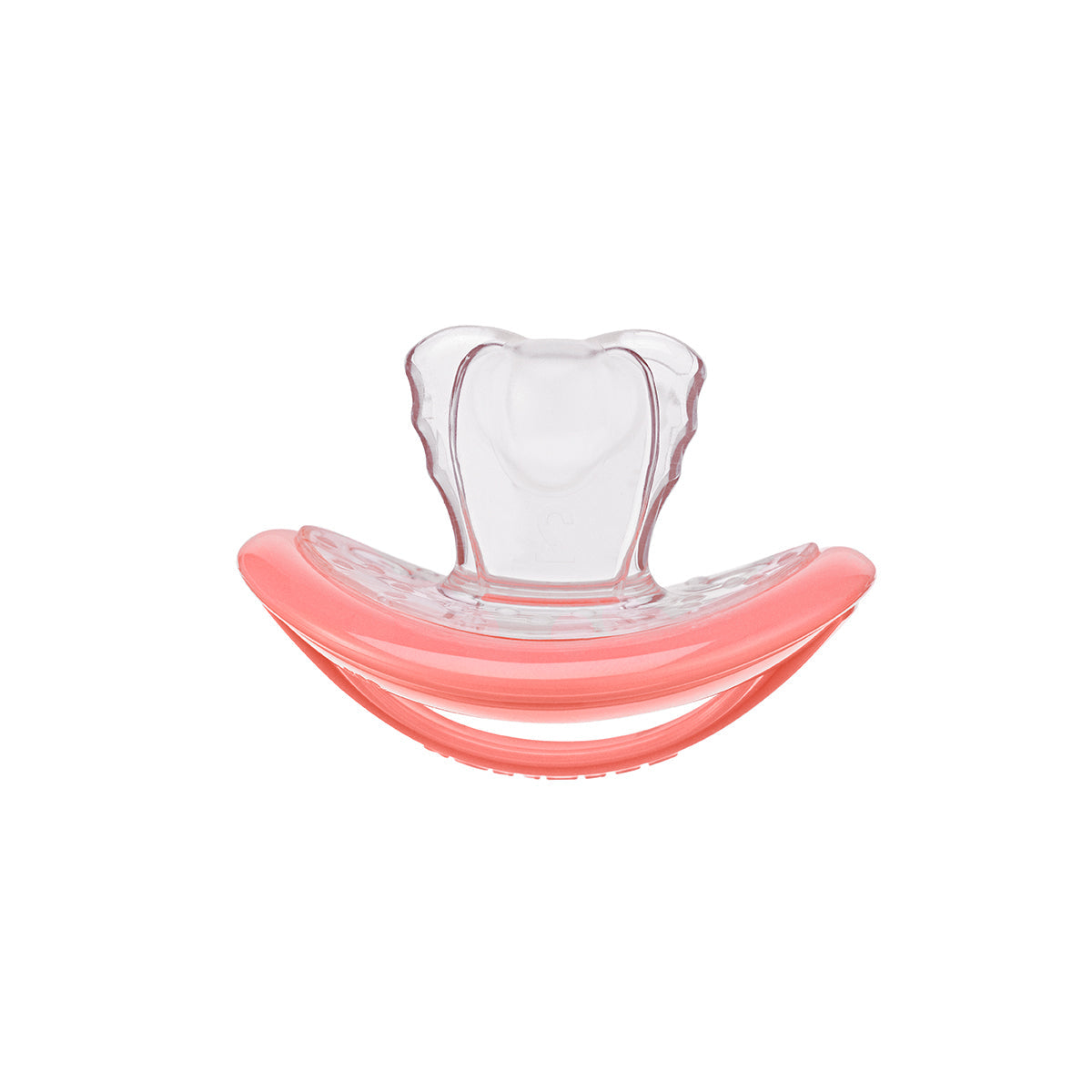 クラプロックスベビー おしゃぶり コーラル(対象年齢7ヶ月～18ヶ月)